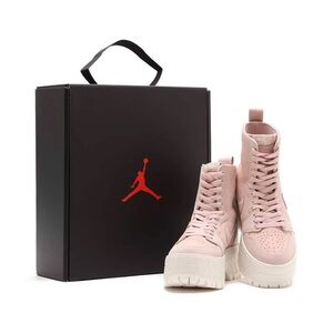 NWT Nike Jordan Air Brooklyn Oxford Force Pink Platform Sneakers Boots